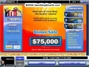 Play First Web at American Roulette