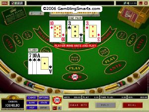 3 Card Poker Screenshot