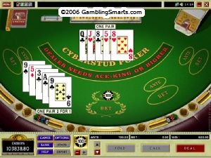 Cyberstud Poker Screenshot