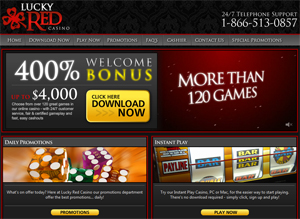 Play Lucky Red at Red Dog